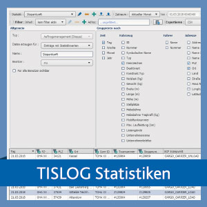 Statistiken in der TISLOG Logistik-Software